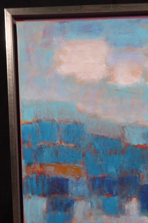 Joep de Bekker: Olieverf op doek, Z.T. Blauw - Ingelijst  kopen? Bied vanaf 350!