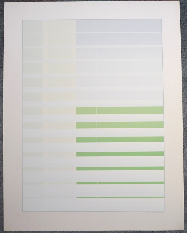 Frits Hesseling - Frits Hesseling, zeefdruk uit 1982. oplage 22 / 25. beeldformaat 75 X 55 cm.  kopen? Bied vanaf 25!