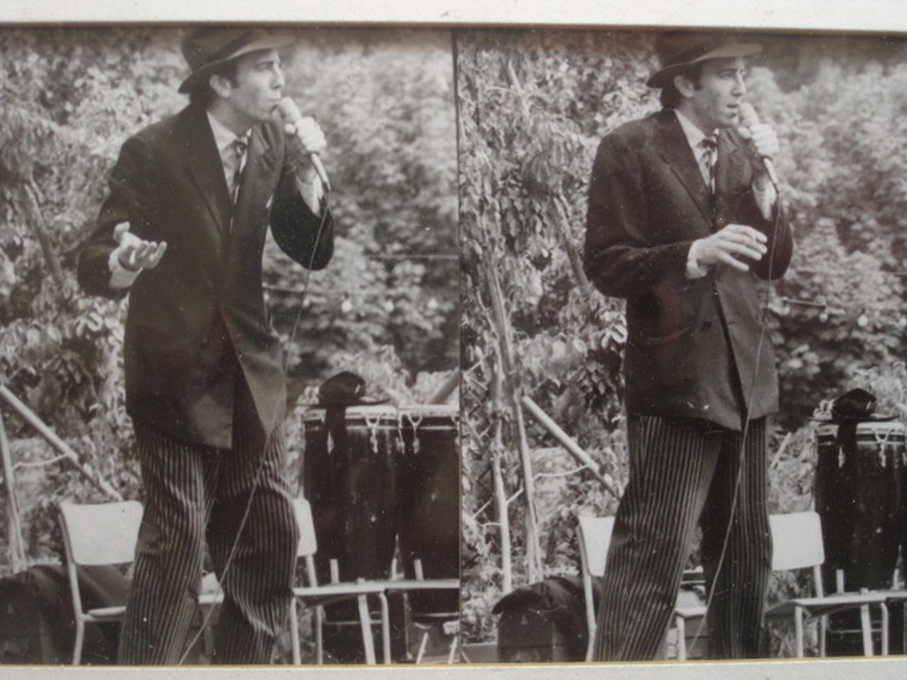 Geëngageerde Kunst Foto/Aquarel "Festival of Fools" Alex Lichtveld Amsterdam "77 kopen? Bied vanaf 1!