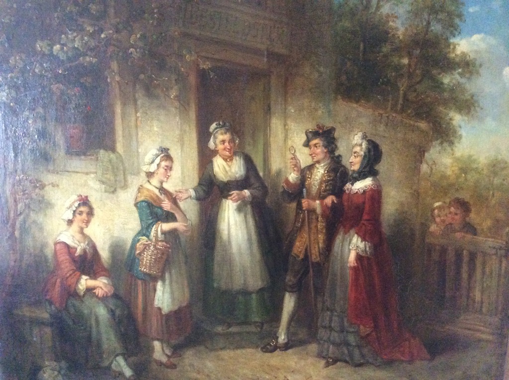 Henricus Engelbertus Reijntjens 1817-1900 De Besteedsters kopen? Bied vanaf 725!