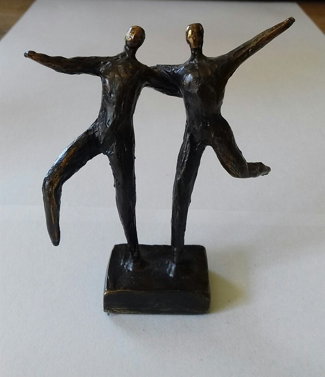Kleine Sculptuur in brons van Corry van Ammerlaan van Niekerk. kopen? Bied vanaf 15!