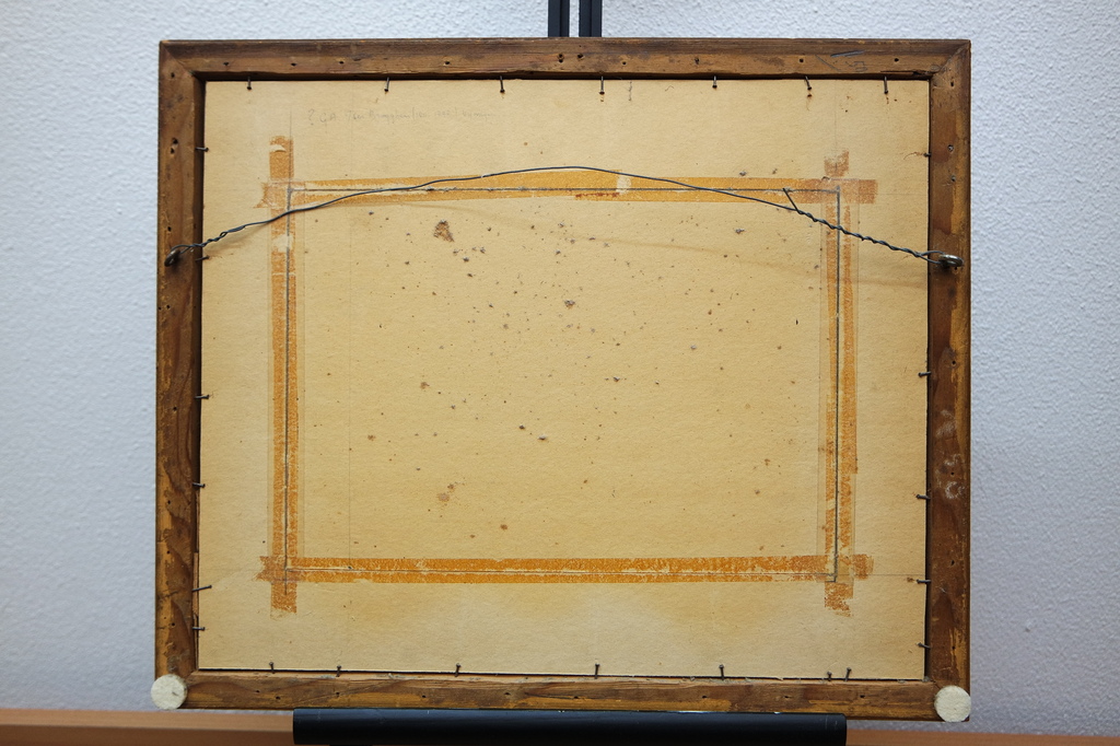 Onbekende kunstenaar - aquarel - twee slapende hondjes kopen? Bied vanaf 45!