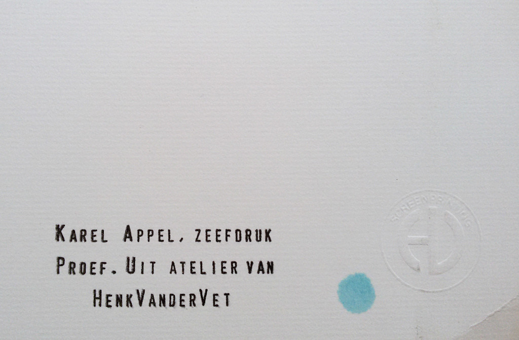 Karel Appel - Big Bird, ongesigneerde zeefdruk (groot) kopen? Bied vanaf 175!