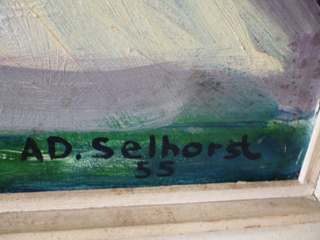 Ad Selhorst - olieverf - Bergen aan Zee kopen? Bied vanaf 395!