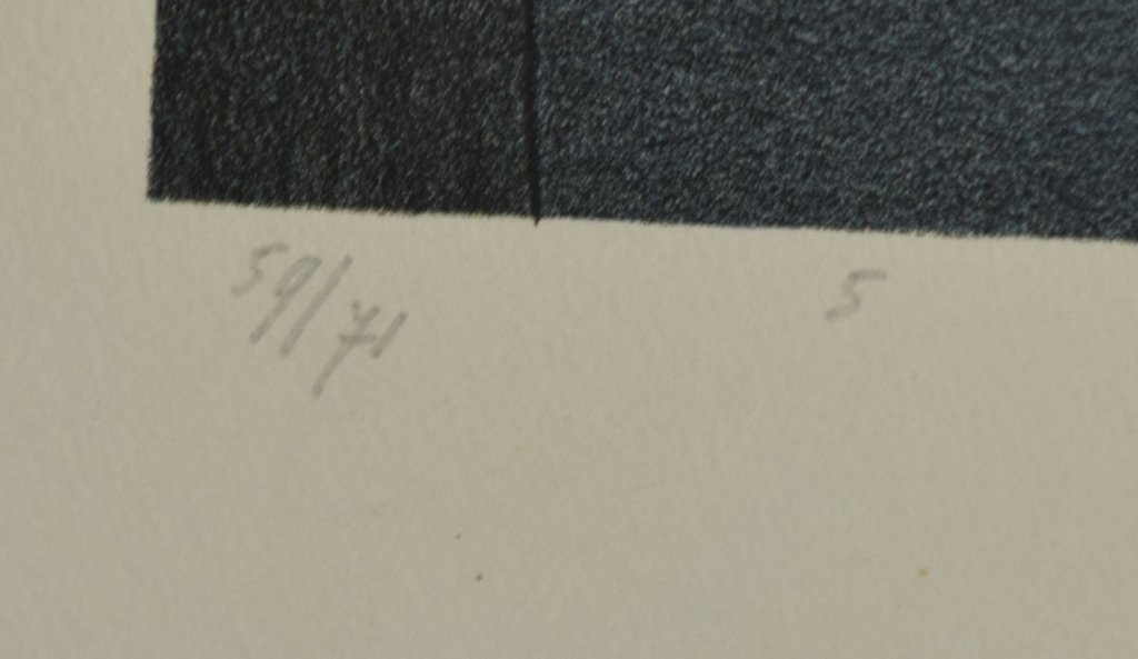 Jeroen Henneman - Litho - 5 kopen? Bied vanaf 10!