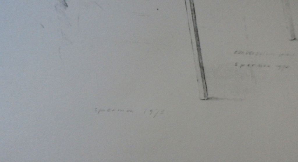 Kees Spermon - zeefdruk: conversation piece green - 1973  kopen? Bied vanaf 45!