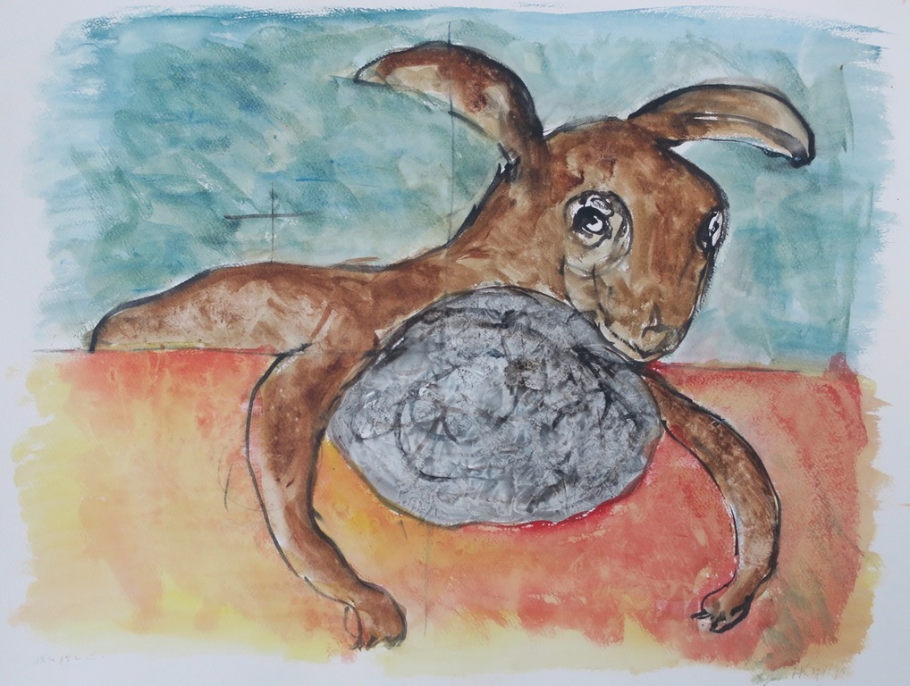 Hans Kuijs: Aquarel, Z.T.  kopen? Bied vanaf 1!