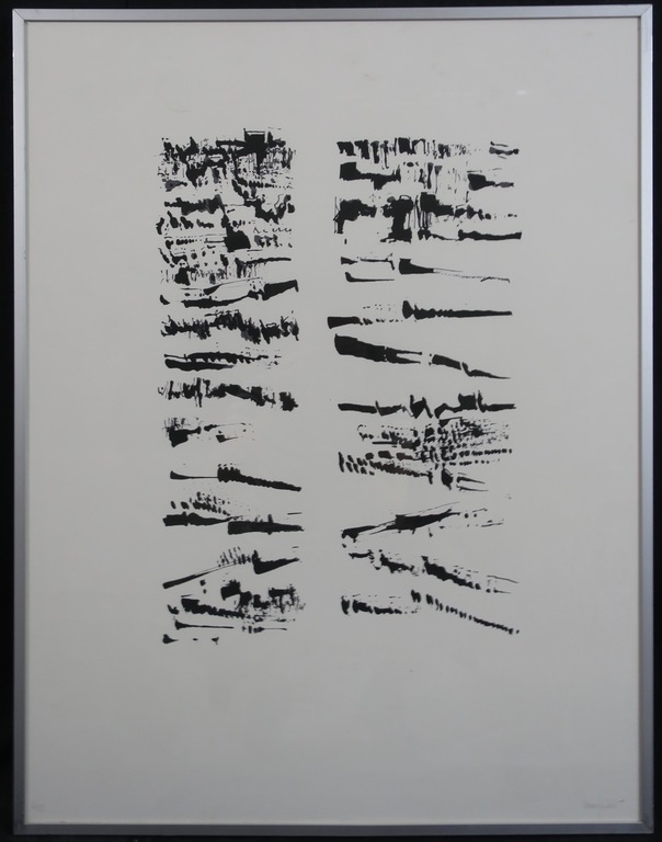 Maarten Becks: Zeefdruk, Z.T. - Ingelijst kopen? Bied vanaf 1!