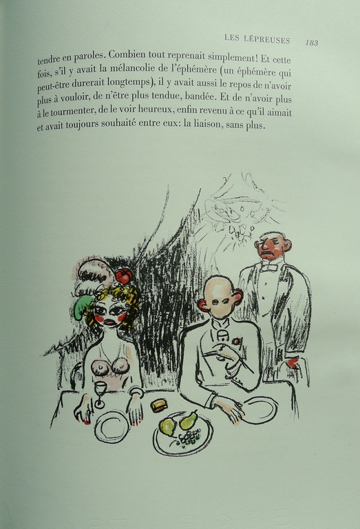 Kees van Dongen,ingelijste lithografie uit "Les Lépreuses", 1947  kopen? Bied vanaf 150!