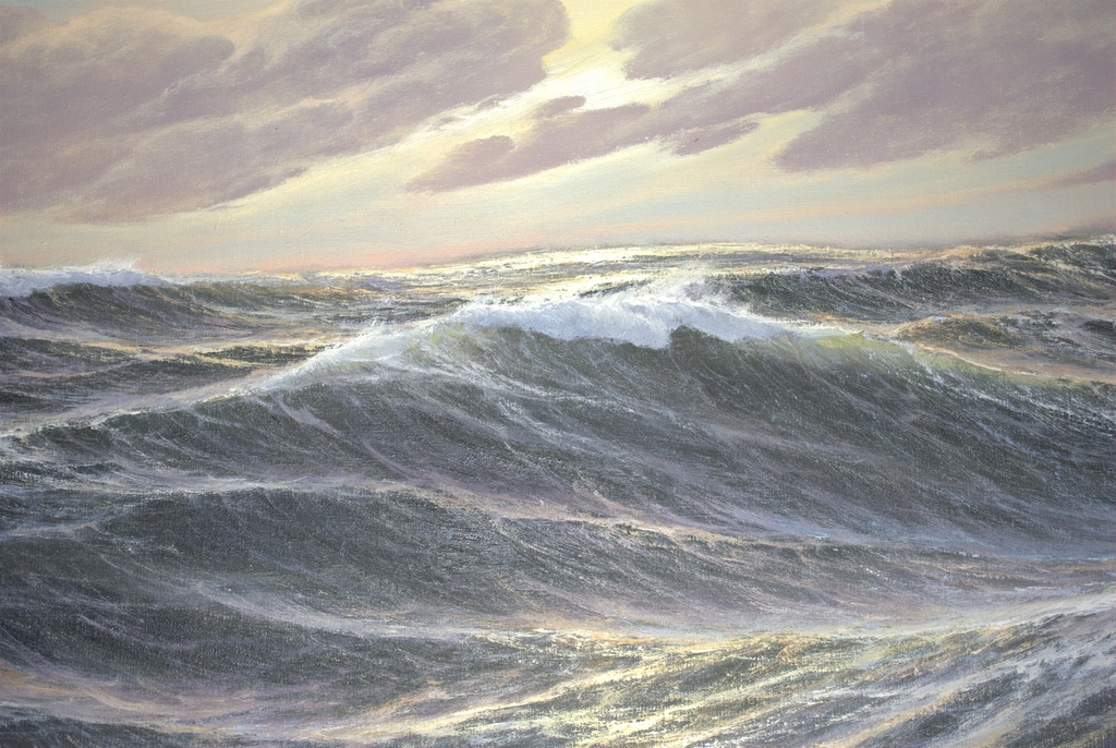 LOTHAR SCHLÜTER (KIEL,1928) - OLIEVERF - TOPKLASSE kopen? Bied vanaf 600!