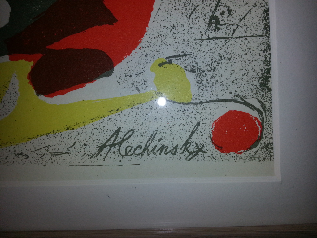 Pierre Alechinsky-Kleurenlitho - gesigneerd r.o. (ingelijst) kopen? Bied vanaf 119!