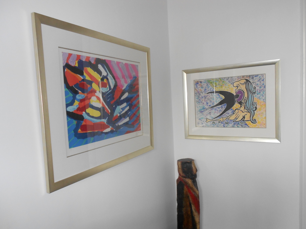 Karel Appel litho ZEER LUXE lijst ! kopen? Bied vanaf 595!