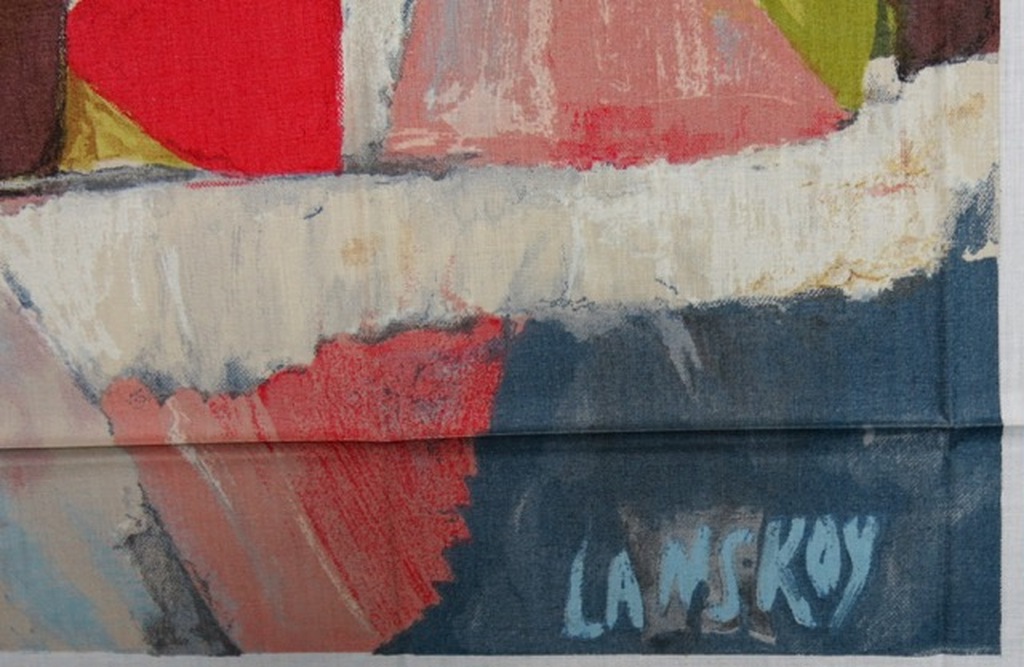 Andre Lanskoy: Zeefdruk op zijde, Le poids d'un cartonnage kopen? Bied vanaf 35!