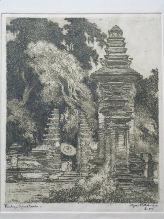 Ger P. Adolfs - ets - Heilige offerplaats verkocht voor € 100!