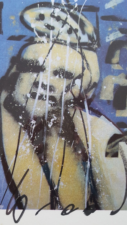 Herman Brood: zeefdruk, Douche kopen? Bied vanaf 130!