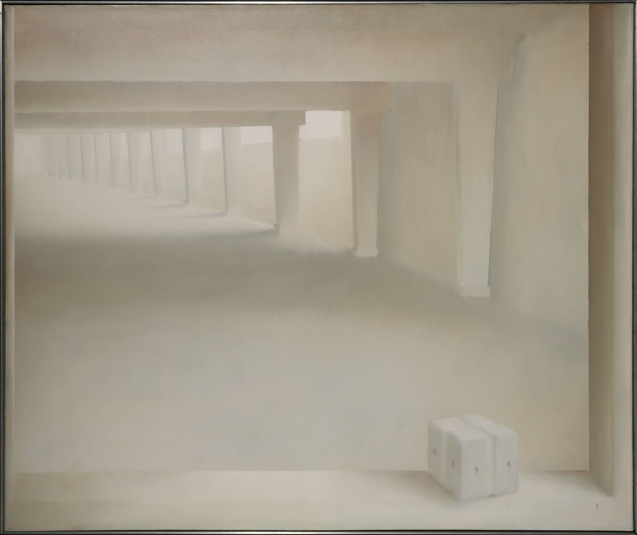 Onbekende kunstenaar: Olieverf op doek, Z.T. - Ingelijst (Groot) verkocht voor € 140!