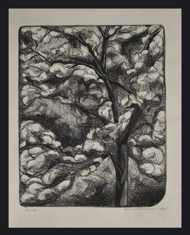 Aart van Dobbenburgh: Litho - Lente - 1923  kopen? Bied vanaf 55!