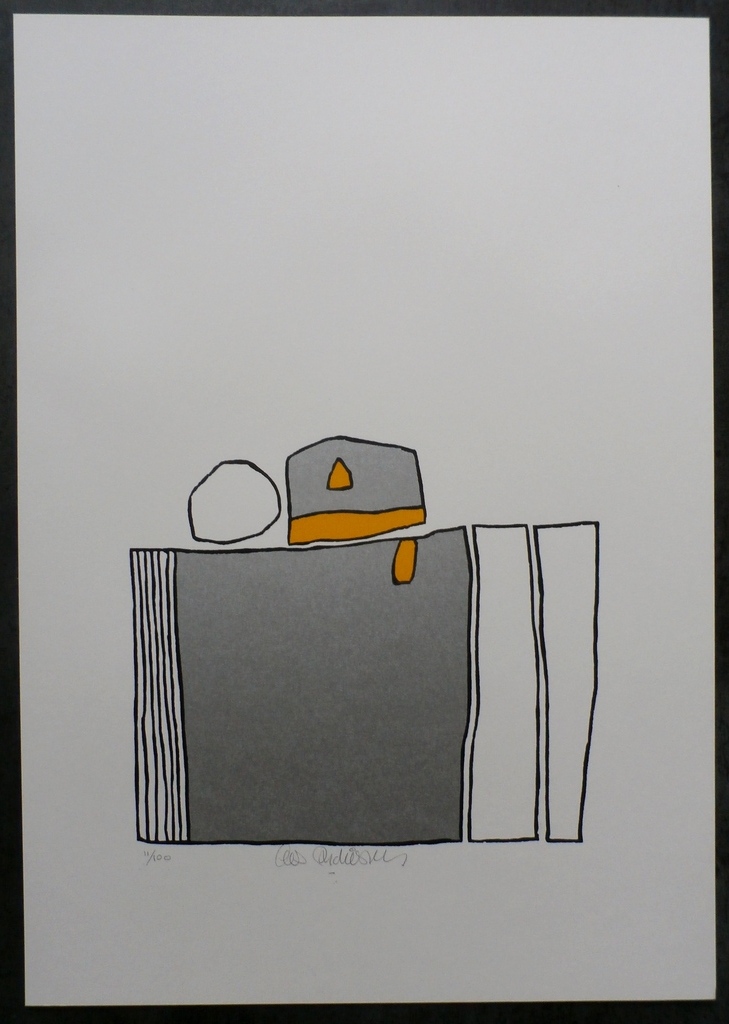 Cees Andriessen - linosnede: Bollewop 3 - 1974  kopen? Bied vanaf 45!