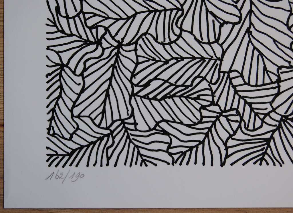 Jan Schoonhoven zeefdruk uit 1972. kopen? Bied vanaf 850!