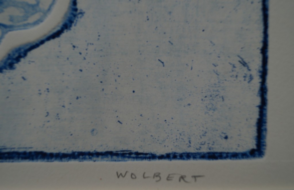 Heleen Wolbert - gesigneerde ets aquatint met reliëfdruk  kopen? Bied vanaf 1!