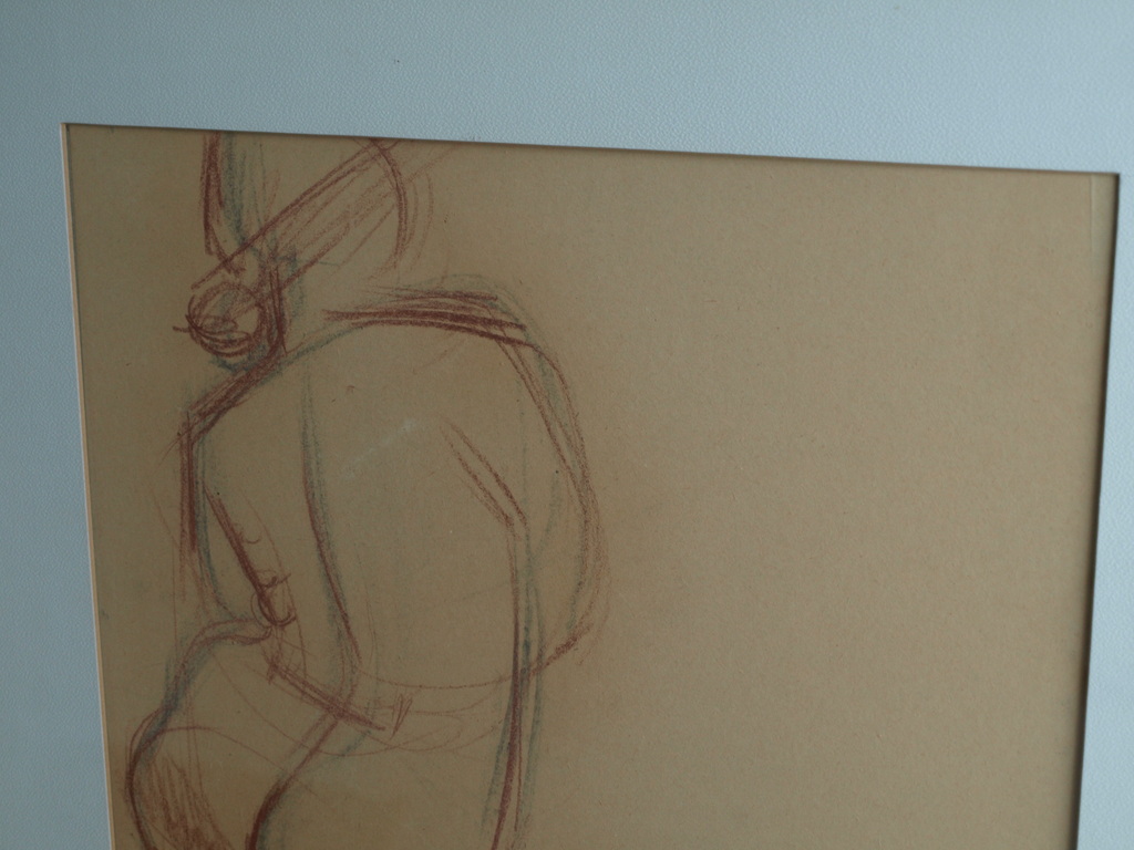 Charlotte van Pallandt : Tekening â�� Truus â�� gesigneerd & ingelijst â�� 1958 kopen? Bied vanaf 700!