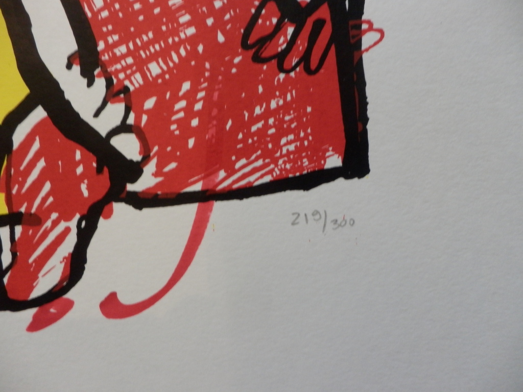 HERMAN BROOD, Gelimiteerde en HANDGESIGNEERDE Zeefdruk  FAMILY AFFAIR kopen? Bied vanaf 175!