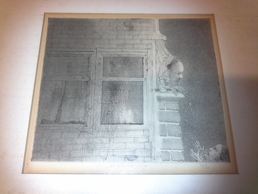 Co Westerik, Ets, De gegooide sleutel verkocht voor € 650!