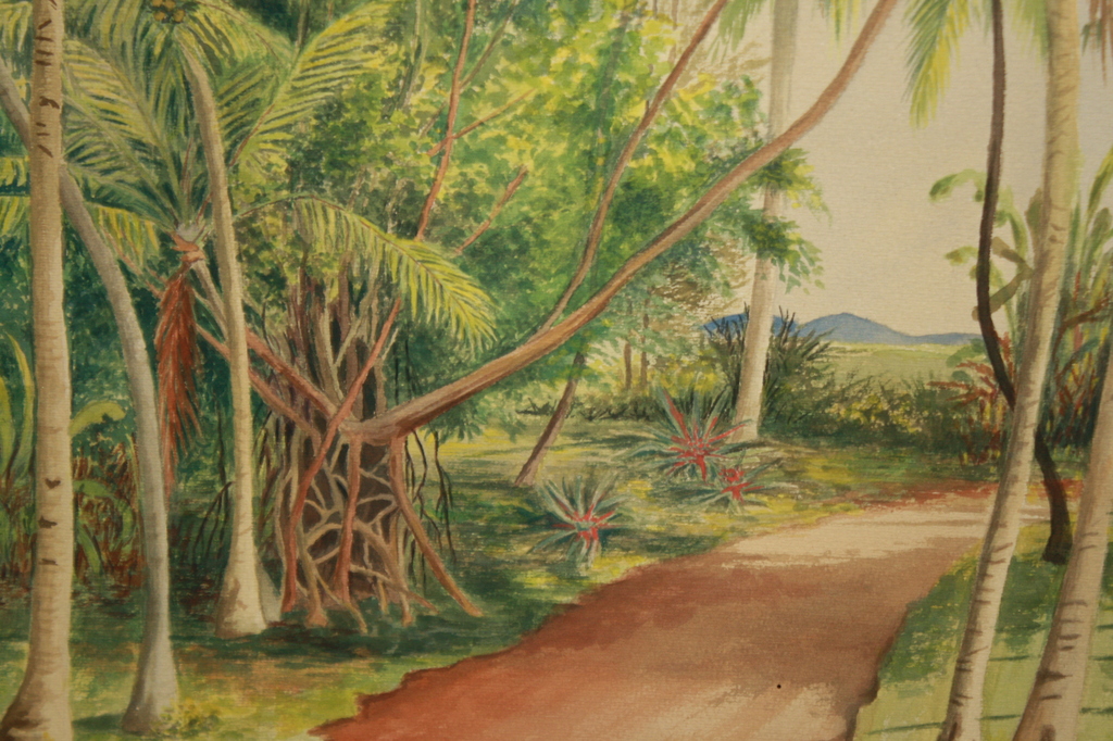 AQUAREL JAVA INDONESIE - door MEINESZ VAN DE WULP kopen? Bied vanaf 1!