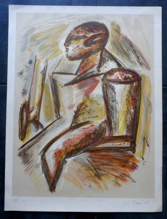 Jorg Reme - Zeefdruk - 1983 kopen? Bied vanaf 20!