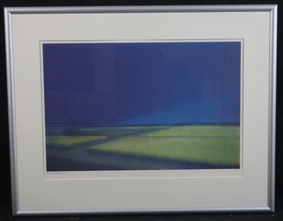 Chris ten Bruggen Kate: Zeefdruk, Zomer - Ingelijst kopen? Bied vanaf 70!