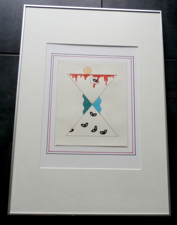 J. Freeke - Tekening: A - 1977 kopen? Bied vanaf 1!