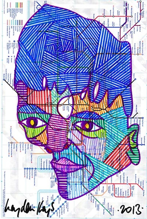 Hayden Kays - uniek werk - incl. COA - gesigneerd - 2013 verkocht voor € 400!