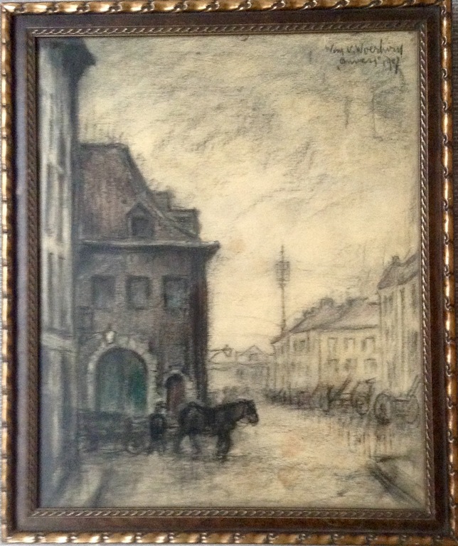 Wim van Woerkom, Anvers '29 ' tekening verkocht voor € 90!