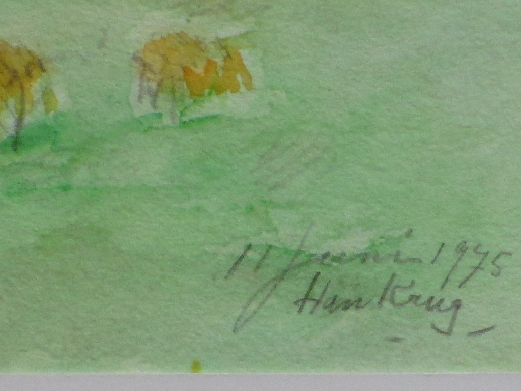 Han Krug, Landschap Beek - Montferland, Kleurtekening kopen? Bied vanaf 1!