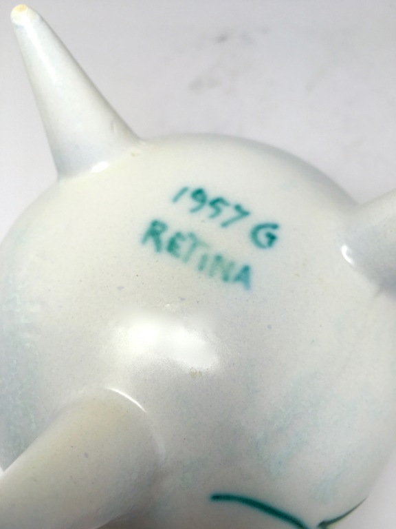 Ongespecificeerd -  Plateelbakkerij Jumbo - Vaas met stilistisch floraal decor 'Retina' 1957 Gouda kopen? Bied vanaf 29!