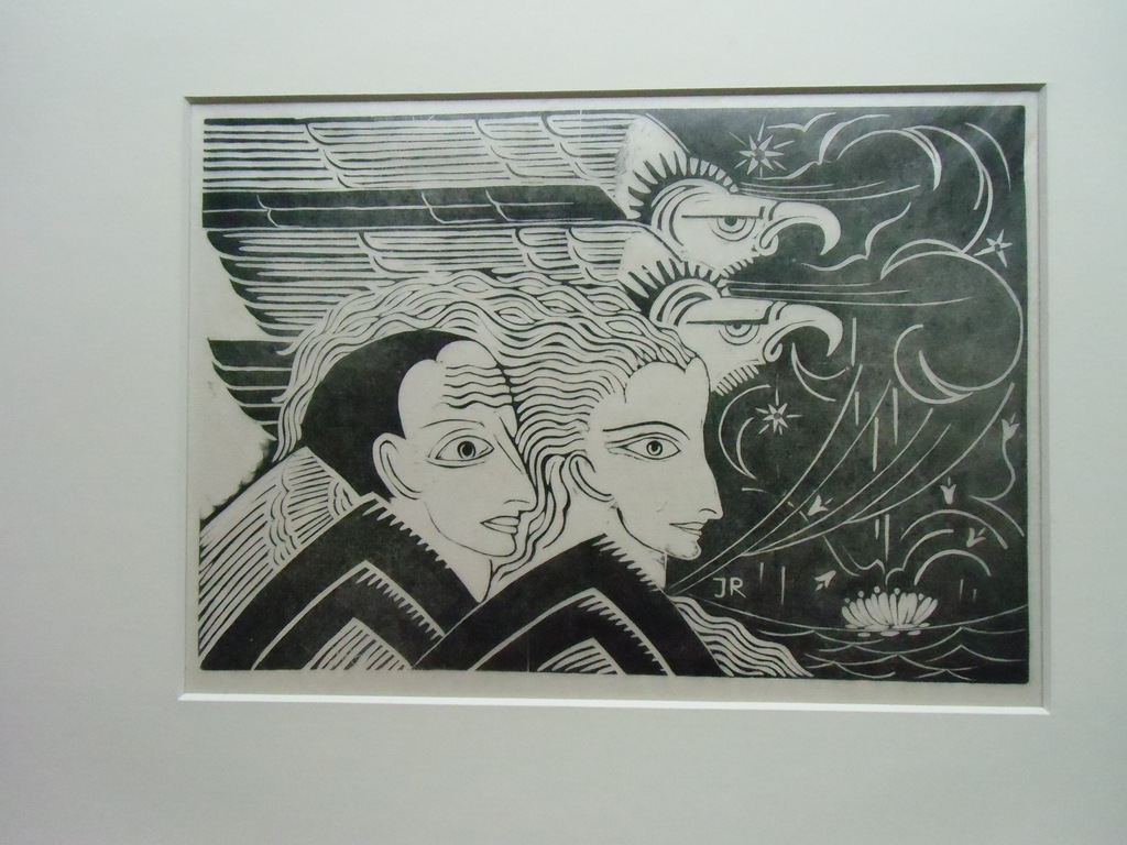 ZONDER TITEL //  HOUTSNEDE VAN JOHN RAEDECKER kopen? Bied vanaf 60!