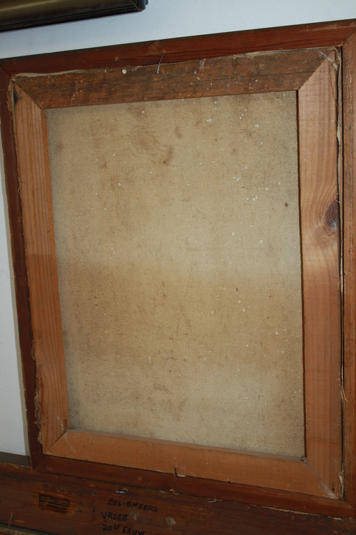 BOSLANDSCHAP MET BEEKJE in ZOMERLICHT van RIE kopen? Bied vanaf 1!