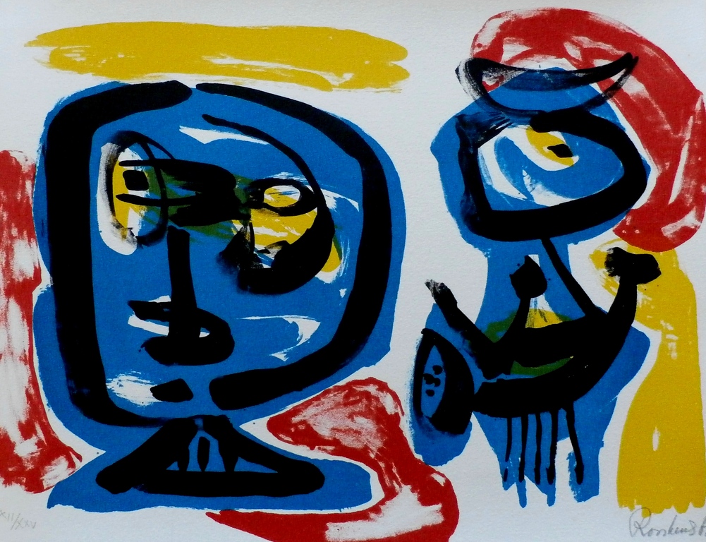 Anton Rooskens - litho - 1967 kopen? Bied vanaf 295!