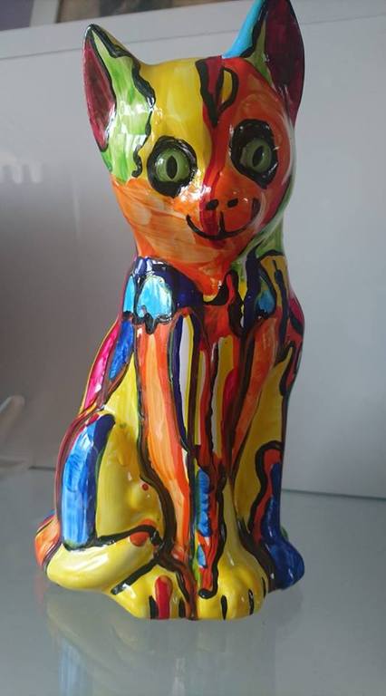 Zippora Meijer  Sculpture  Happy Cat kopen? Bied vanaf 40!