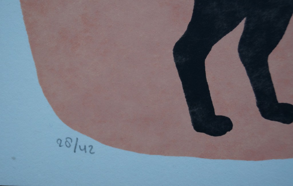 Loes Huis in 't Veld - gesigneerde zeefdruk - 42 ex. kopen? Bied vanaf 20!