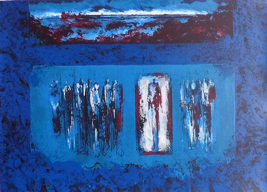 Mattie schilders,Ochtend wandeling ,Handgesigneerd,Oplage E/A kopen? Bied vanaf 30!
