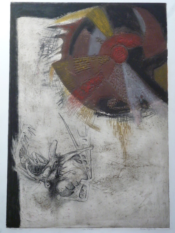 Ru van Rossem - kleurenets - Icarus verkocht voor € 100!