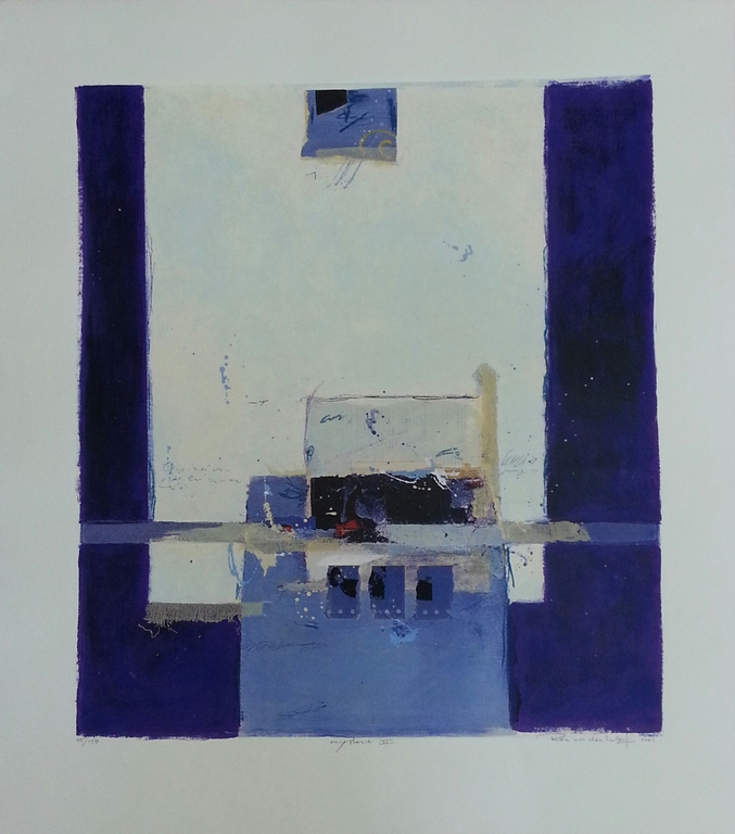 Ron van der Werf, zeefdruk, titel  verkocht voor € 65!