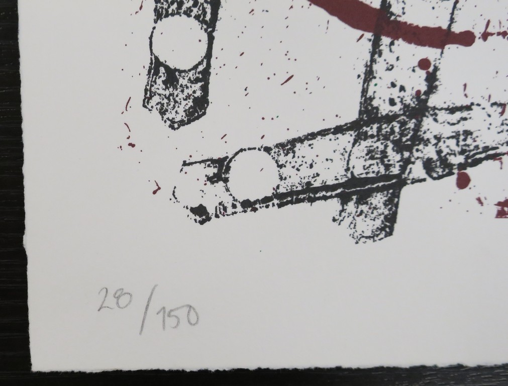 Arman: Zeefdruk, Melodie brossee I kopen? Bied vanaf 120!