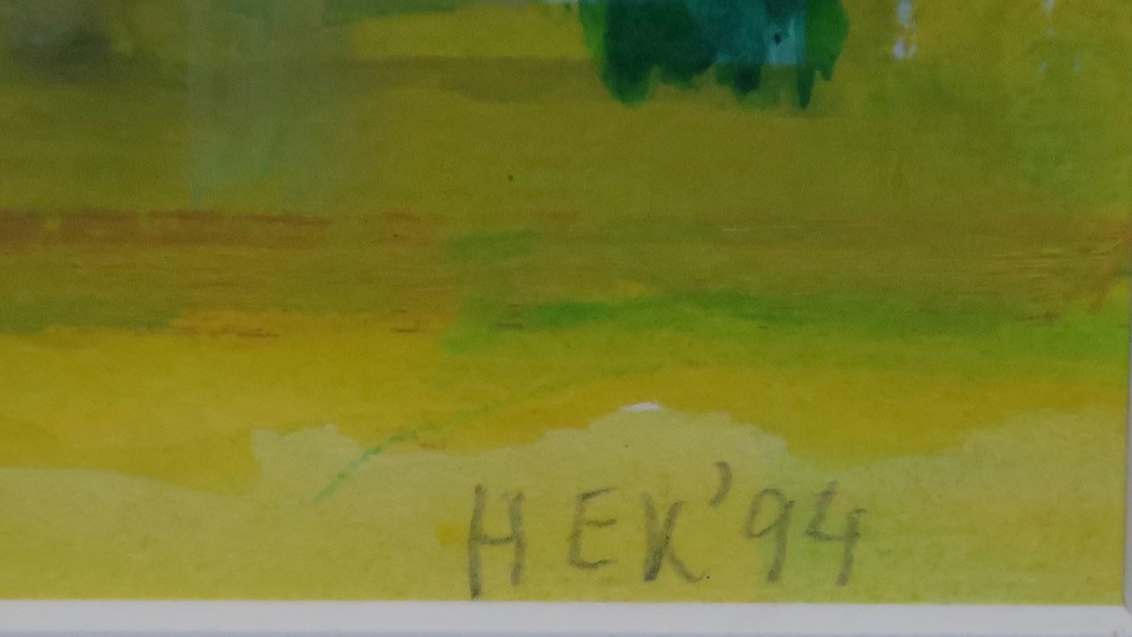 Hans Ebeling Koning: Gouache, Kaasstolp en botervloot -Ingelijst kopen? Bied vanaf 60!