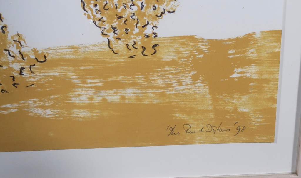 Ruud Dijkers: Litho, Z.T. - Ingelijst kopen? Bied vanaf 1!