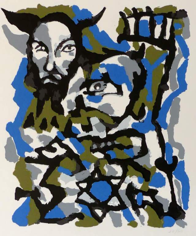 Lucebert, zeefdruk voor stichting 1940 -1945 kopen? Bied vanaf 199!