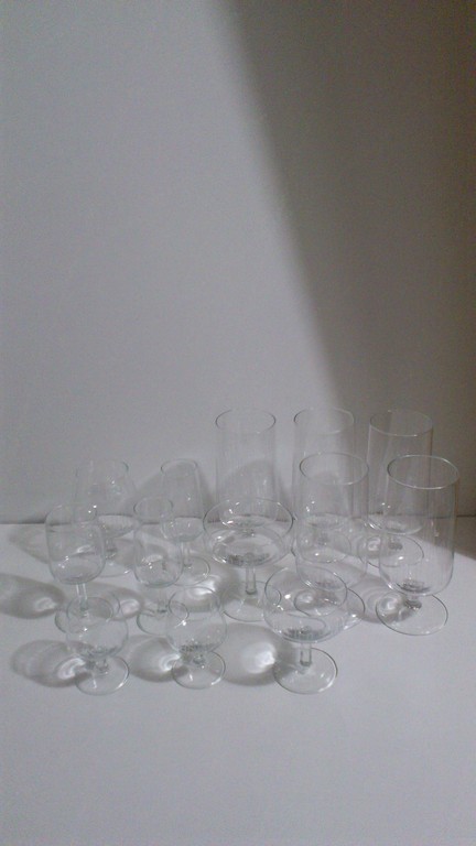 Leerdam AD Copier 13 kristallen atlanta glazen uit de jaren 60 kopen? Bied vanaf 25!