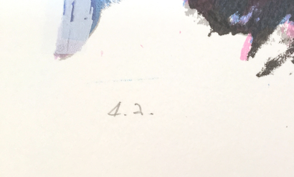 Lou Thissen - Wielrenner - Gesigneerde zeefdruk - 2002 kopen? Bied vanaf 75!