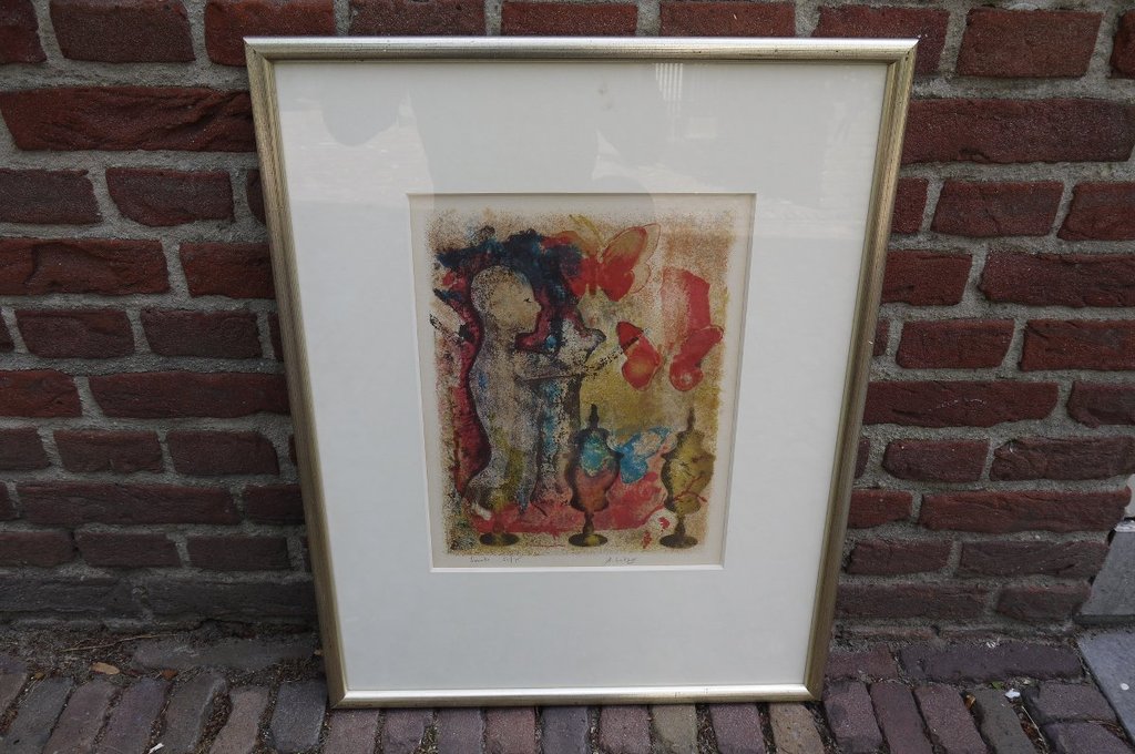 André Goezu - Zeefdruk op Papier - Sonate kopen? Bied vanaf 1!